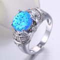 jewelry accessories market ring with blue stone